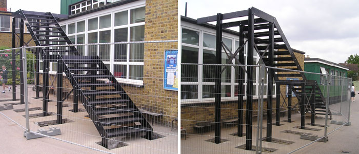 School Emergency Fire Exit